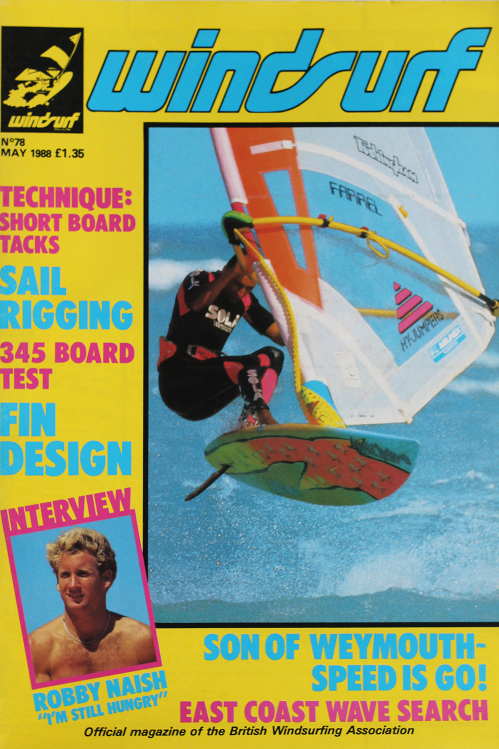 Farrel on the cover 1988