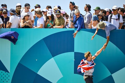 Paris 2024 Olympic Sailing in Marseille, France on 3 August, 2024. (Photo by World Sailing / Jean-Louis Carli)