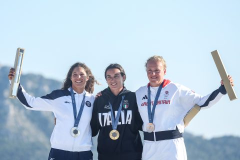 Paris 2024 Olympic Sailing in Marseille, France on 3 August, 2024. (Photo by World Sailing / Lloyd Images)