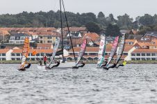 Racing in EBELTOFT, DENMARK
