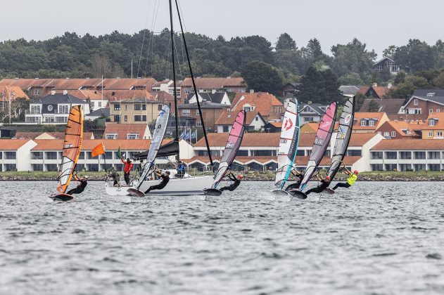 Racing in EBELTOFT, DENMARK