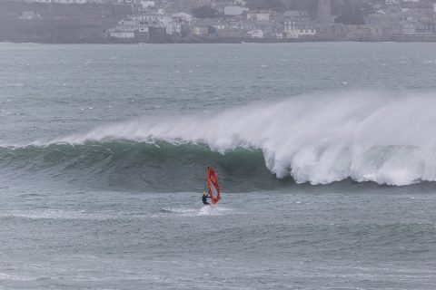 Joe Vernon heading out at The Bluff