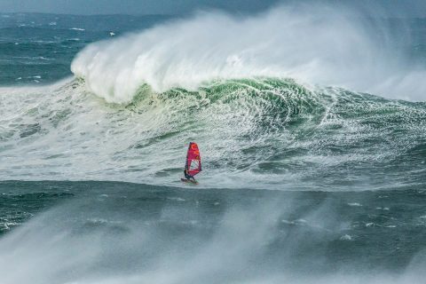 Thomas Traversa going big in Brittany: Photo Matthew Burridge