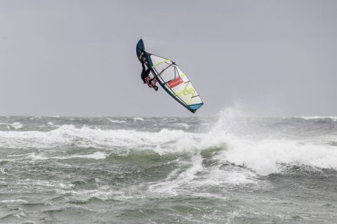 Marc flying high