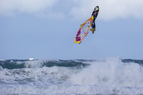 Flying at Gwithian