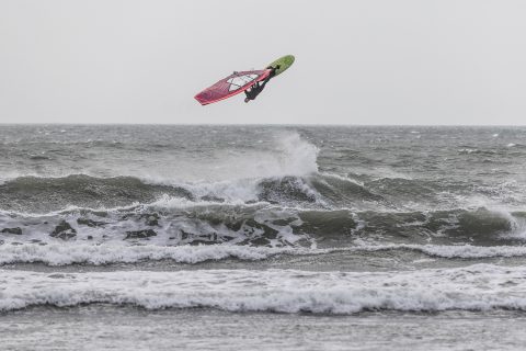 Andy flying high!
