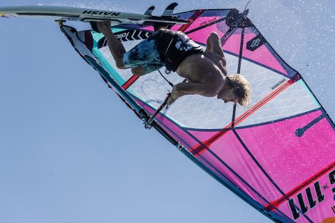 Close shave with Robby Naish