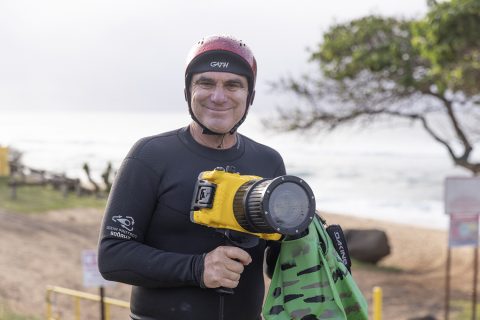 JC ready to hit the water