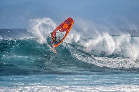 Levi Siver throwing spray