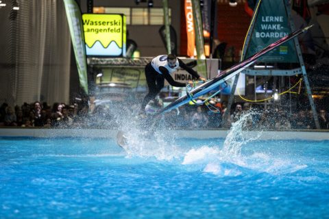 George Grisley so close! Photo: Freestyle Pro Tour