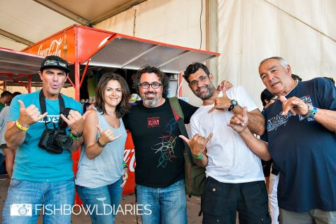 Camera crew in the Canary Islands