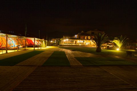 Vass at night