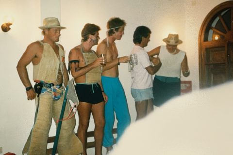 Early days party scene
