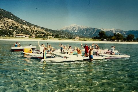 Early days on the water