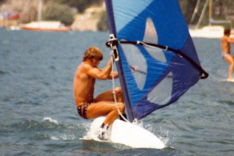 Rail riding the Panther in illegal Speedo's