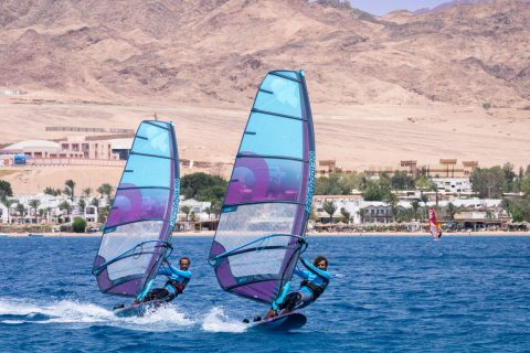 Perfect conditions at Harry Nass in Egypt.