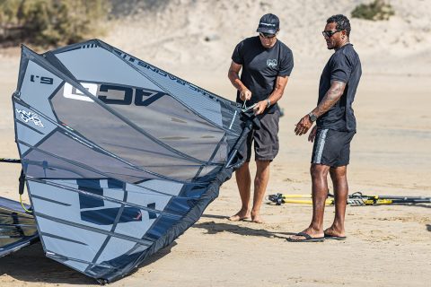 Testing at the beach