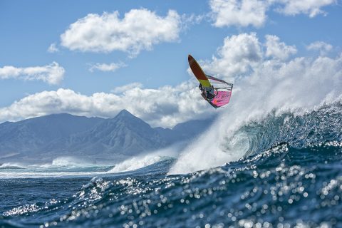 Robby Naish flying high on a Kona Lanes day