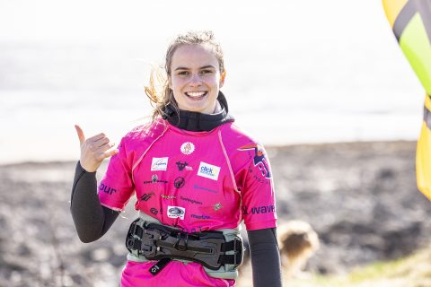 Izzy Adcock took the victory in Wales!