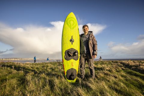 Ben Page and his 88L Goya