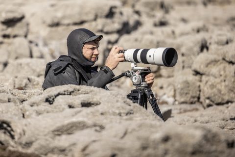 Shooting the action
