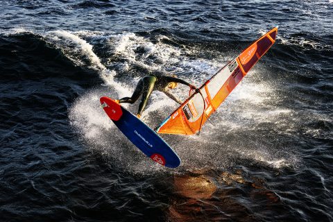 Freestyle action from Tenerife