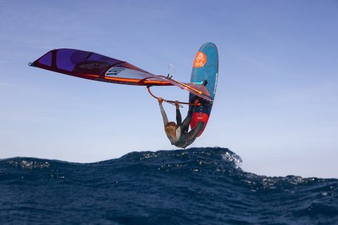 Freestyle action in El Medano Tenerife