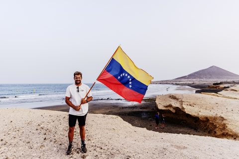 Flying the flag in Tenerife