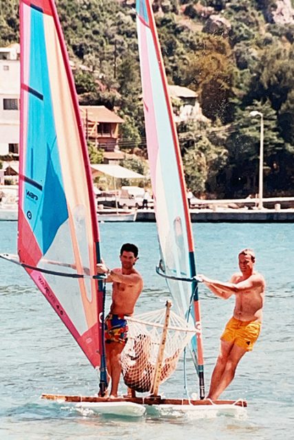 Tony & Roger rafting