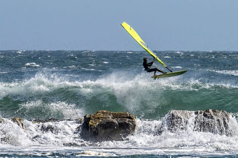 Benjamin Fabres on fire in Chile