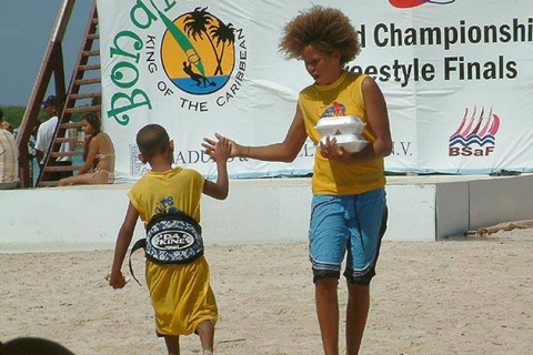 SQ at an early competition in Bonaire