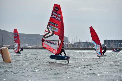 Sunny and windy