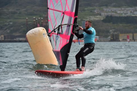 Fin action in Weymouth