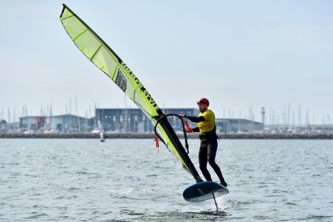 Foil action in Weymouth!