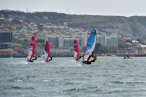 Scotty Stallman flying on the foil!