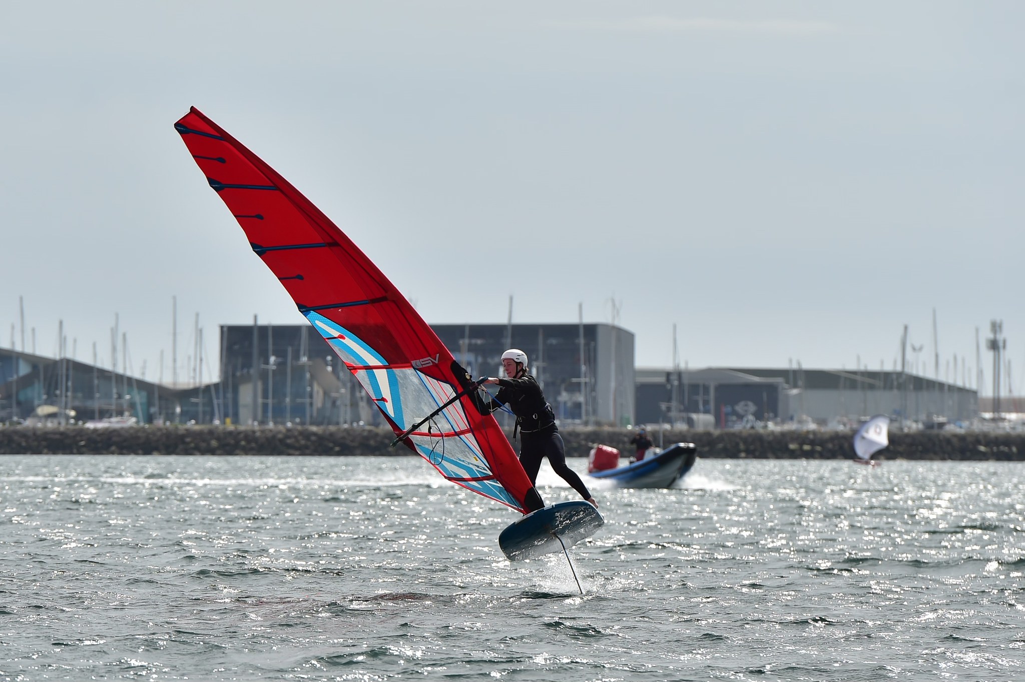 Foil action at Weymouth!