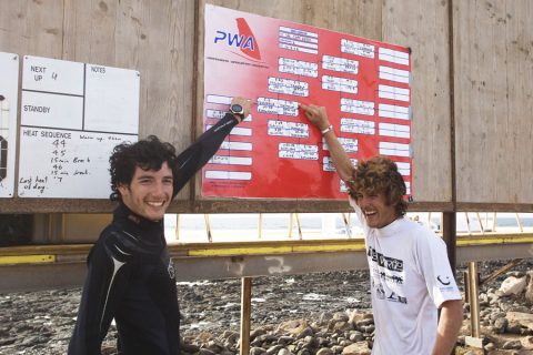 Alex and Thomas in Cape Verde