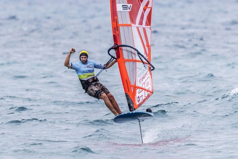 Its a hat trick for Matteo...a full house of victories in Guadeloupe