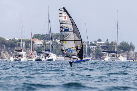 Amado flying in Guadeloupe