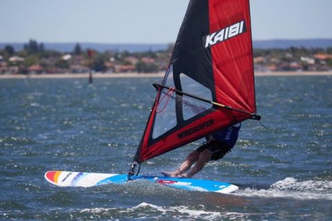 Scott McKercher a huge fan of the Windsurfer LT