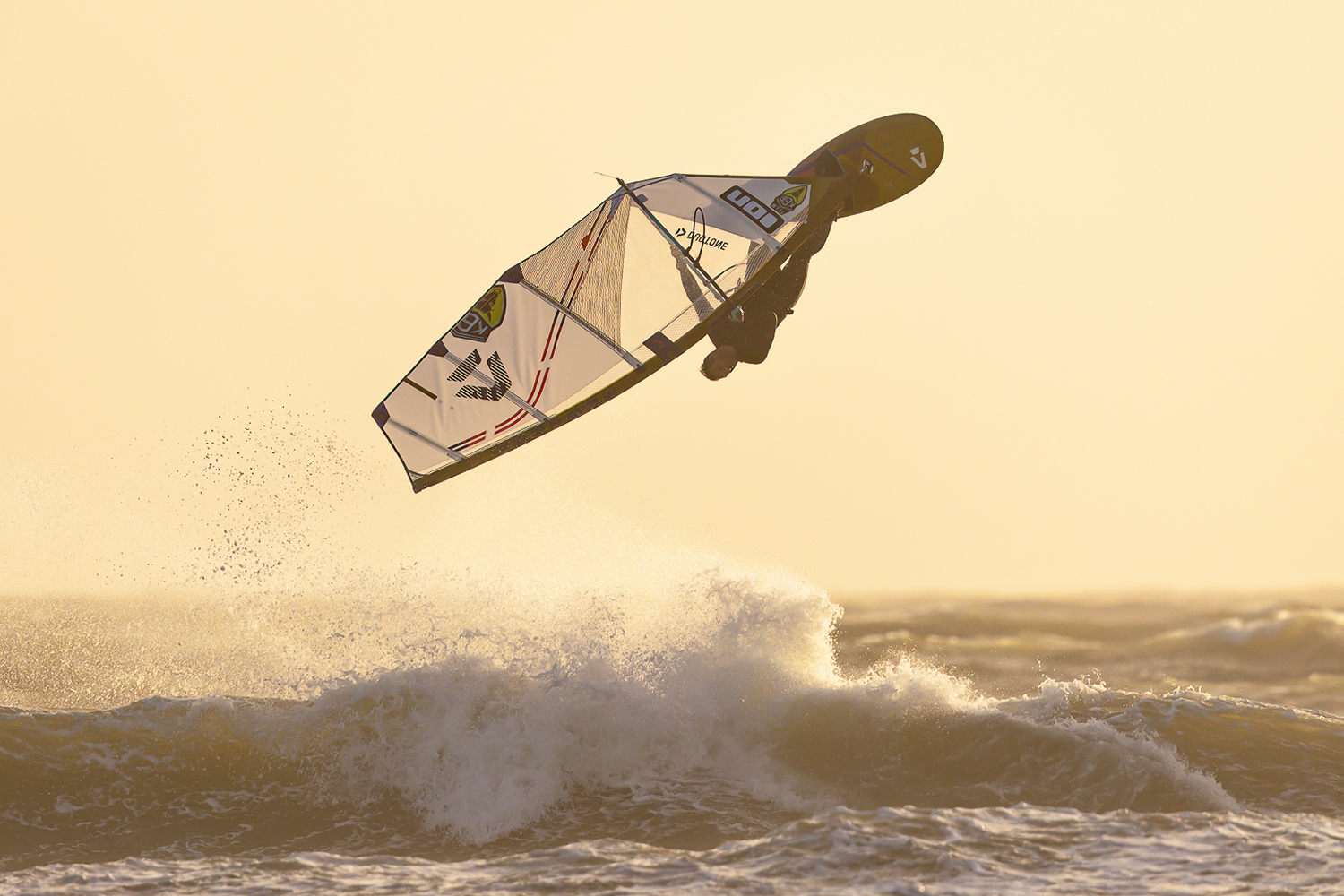 Nik Baker The Witterings Windsurf Session Photo credit: Henning von Jagow