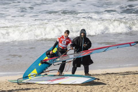 Josep guiding Marc Pare to victory in Sylt!
