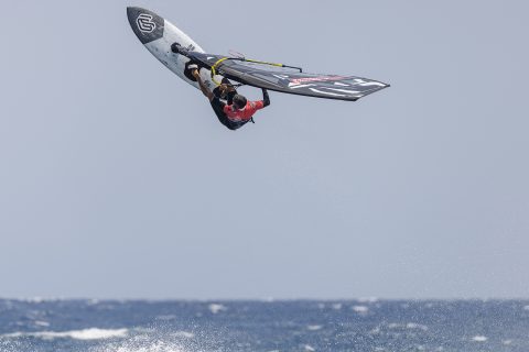 Josep spots his landing!