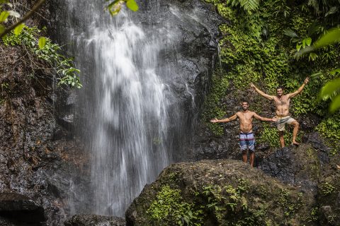 a trip to the waterfalls