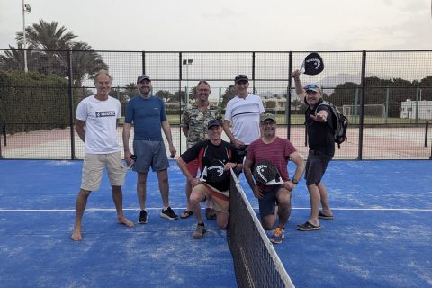 The boys keeping busy on tour!