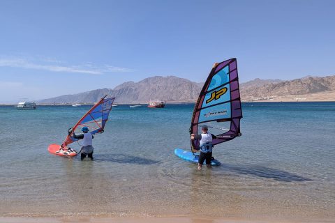 Heading out in sunny Dahab!