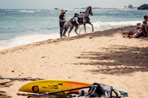 Bernd was immersed in the experience of visiting Puerto Rico