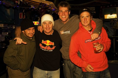 Danny Seales, Corky, Ian Black and John Skye 2009