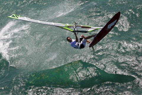 Nik Baker flying high back in Maui