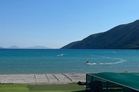 “The bay to ourselves”